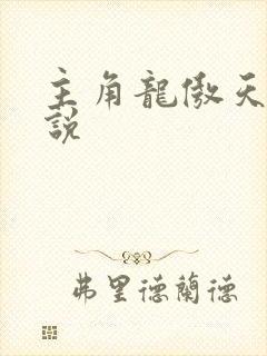 主角龙傲天的小说
