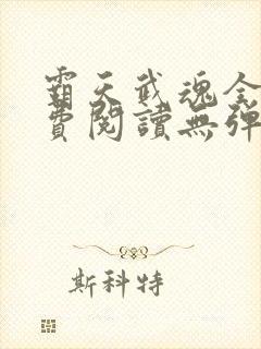 霸天武魂全本免费阅读无弹窗