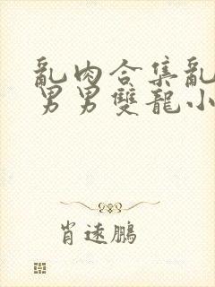 乱肉合集乱高h男男双龙小说