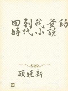 回到我爸的高中时代小说
