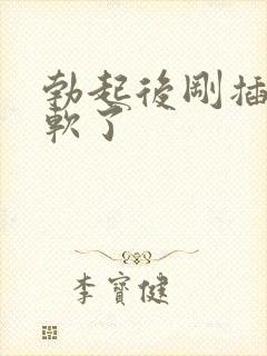 勃起后刚插入就软了