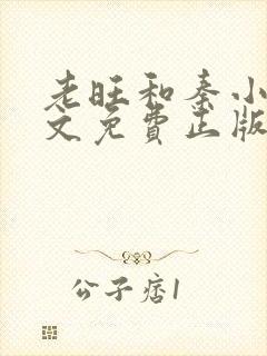老旺和秦小雨全文免费正版阅读