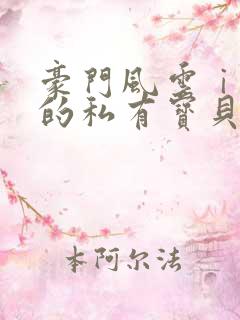 豪门风云ⅰ总裁的私有宝贝 韩祯祯