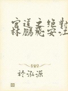 官道之绝对权力林鹏飞安江小说在线