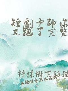 短剧少帅你老婆又跑了完整版