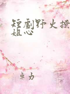 短剧野火撩过姐姐心