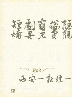 短剧霸总隐婚小娇妻免费观看