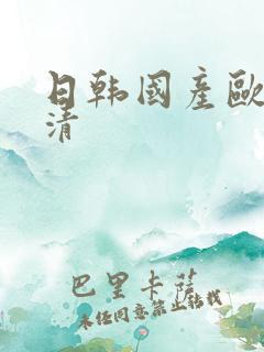 日韩国产欧美高清