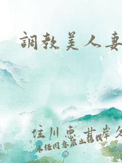 调教美人妻日记