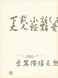 下载小说(老公大人轻点爱)
