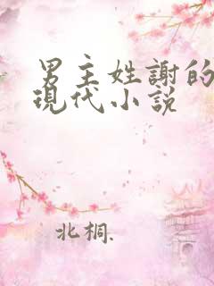 男主姓谢的总裁现代小说