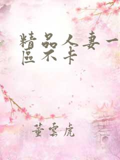 精品人妻一区二区不卡