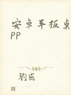 安卓平板桌面app