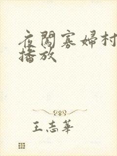 夜闯寡妇村免费播放