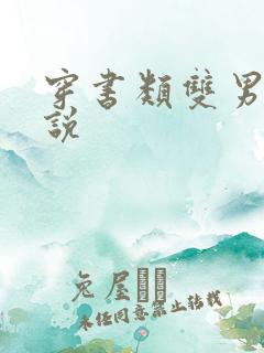 穿书类双男主小说 穿书类双男主小说