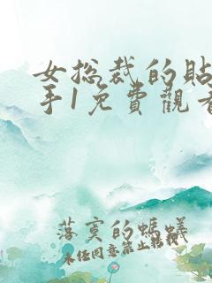 女总裁的贴身高手1免费观看