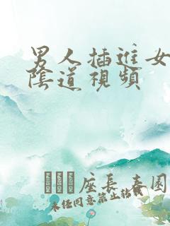 男人插进女人的阴道视频