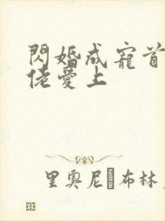 闪婚成宠首富大佬爱上