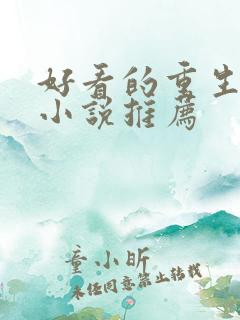 好看的重生经典小说推荐