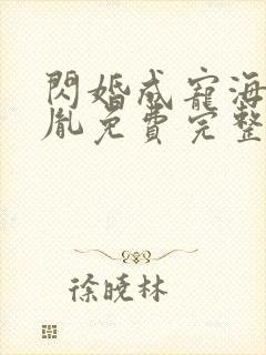 闪婚成宠海彤战胤免费完整