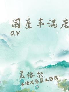 国产丰满老熟女av