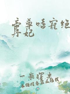 帝尊嗜宠绝色炼丹妃