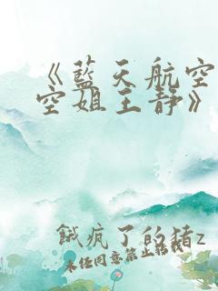 《蓝天航空公司空姐王静》