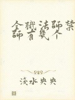 全职法师禁咒法师有几个