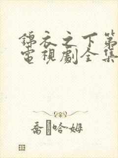 锦衣之下第二季电视剧全集免费观看