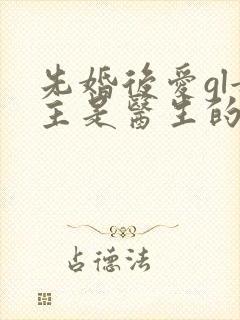 先婚后爱gl女主是医生的小说