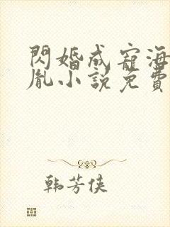 闪婚成宠海彤战胤小说免费阅读