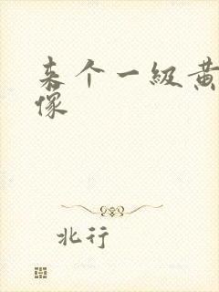 来个一级黄色录像
