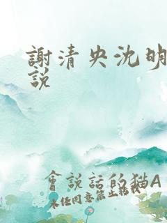 谢清央沈明榆小说