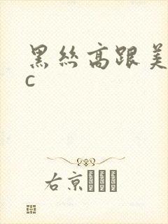 黑丝高跟美女被c