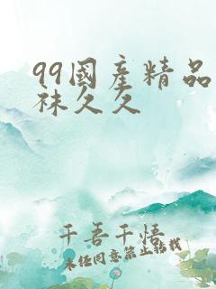 99国产精品丝袜久久