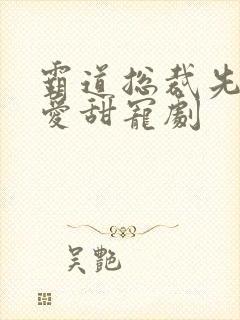 霸道总裁先婚后爱甜宠剧