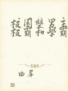 校园双男主小说校霸和学霸