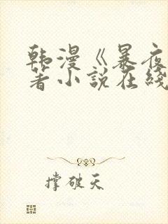 韩漫《暴夜》原著小说在线看