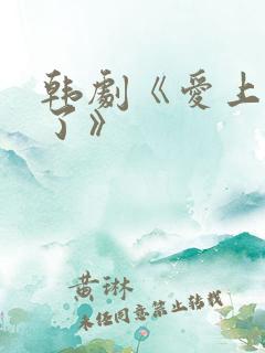 韩剧《爱上老板了》