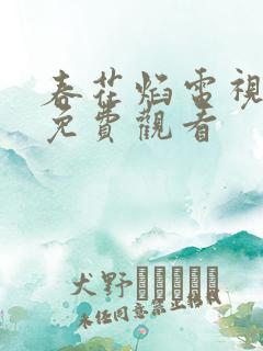 春花焰电视全集免费观看