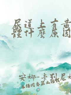 尿道上有黄色液体什么原因
