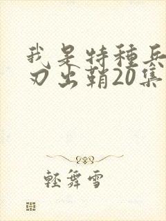我是特种兵之利刃出鞘20集