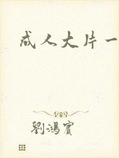成人大片一级