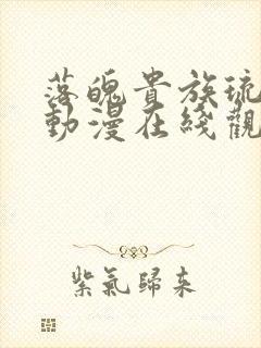 落魄贵族琉璃川动漫在线观看全集高清