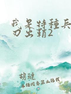 我是特种兵之利刃出鞘2