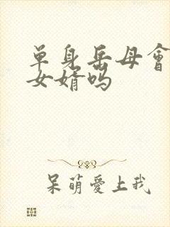 单身岳母会接受女婿吗