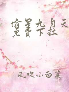 偷星九月天漫画免费下拉