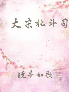 大宋北斗司开阳