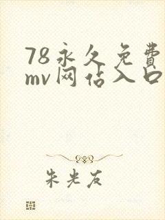 78永久免费看mv网站入口下载