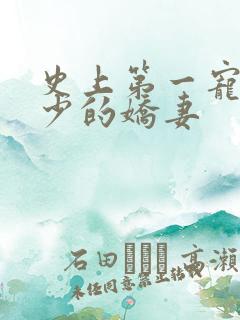 史上第一宠婚慕少的娇妻 史上第一宠婚慕少的娇妻